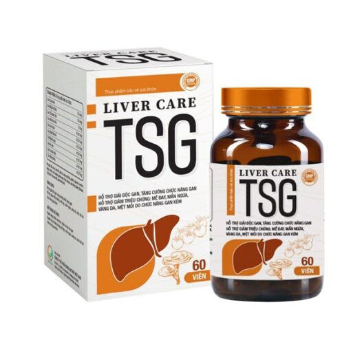 Liver Care TSG 60 viên - Hỗ trợ chức năng gan