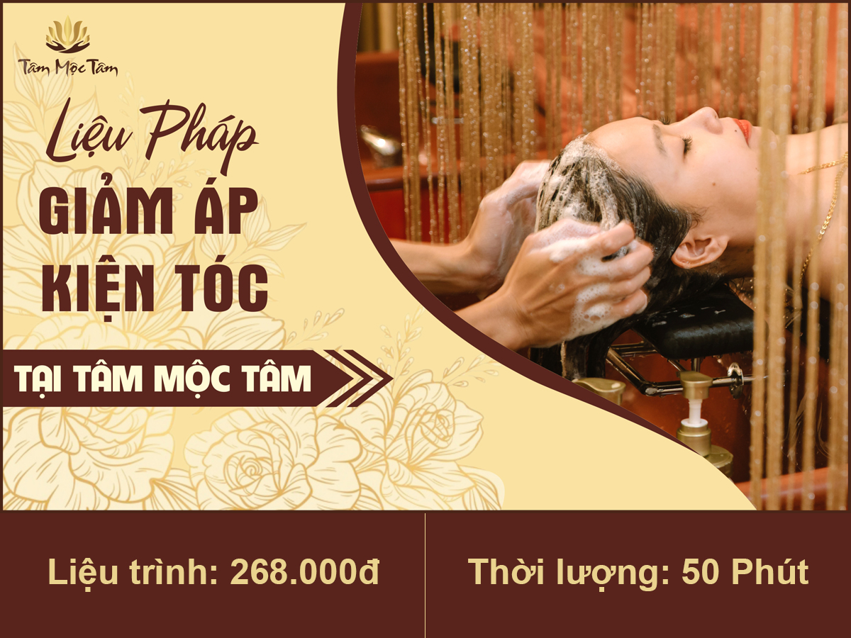 LIỆU PHÁP GIẢM ÁP KIỆN TÓC - 50P